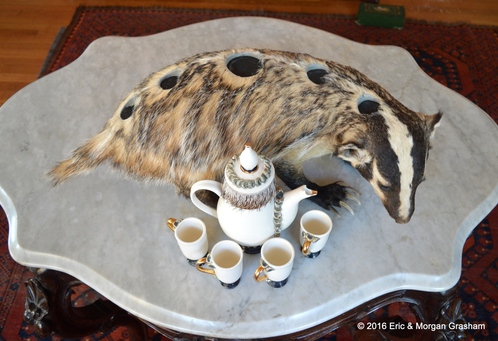 Sockets and Removable Functional Tea Set