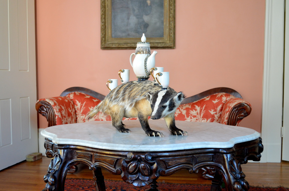 Badger Tea Set
